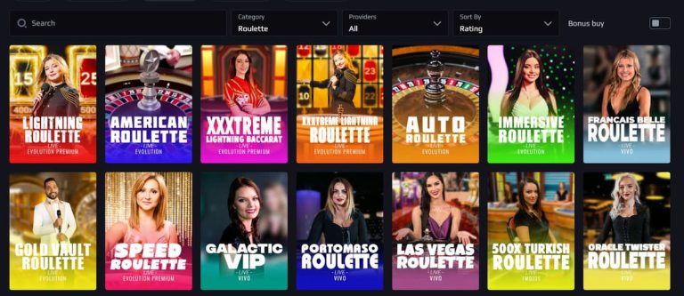 Heats Casino Roulette live